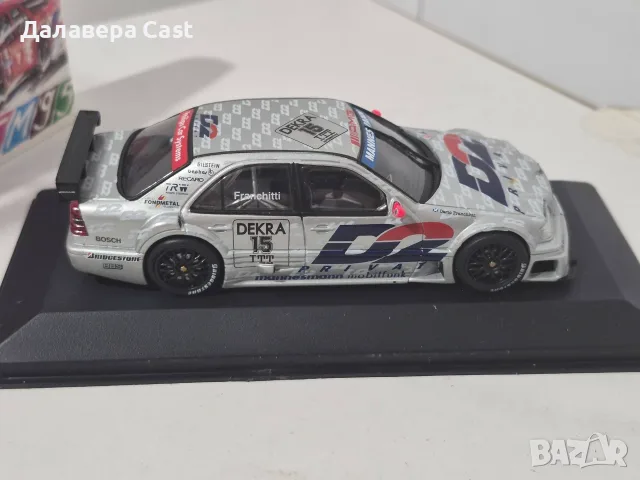 1/43 Mercedes C Klasse Dtm 95 Minichamps , снимка 6 - Колекции - 55438744