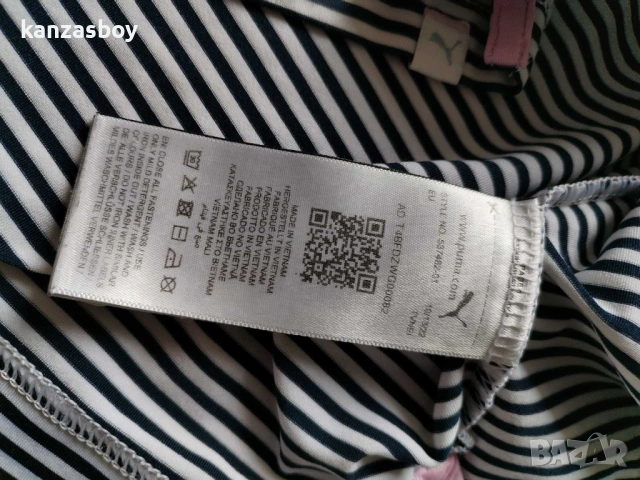 PUMA x ARNOLD PALMER - дизайнерска голф тениска КАТО НОВА М , снимка 8 - Тениски - 54208325