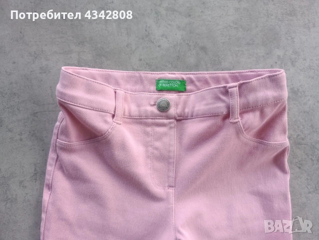 Детски дънки Benetton 122 + подарък , снимка 2 - Детски комплекти - 54754146