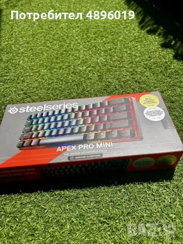 SteelSeries Apex Pro Mini /клавиатура последна серия