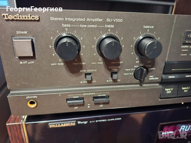 TECHNICS SU-U550, снимка 10 - Ресийвъри, усилватели, смесителни пултове - 54662682