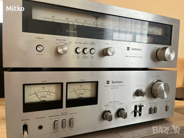 Винтидж сет Technics SU-7300 + ST-7600 - КАТО НОВИ, снимка 15 - Ресийвъри, усилватели, смесителни пултове - 55367692