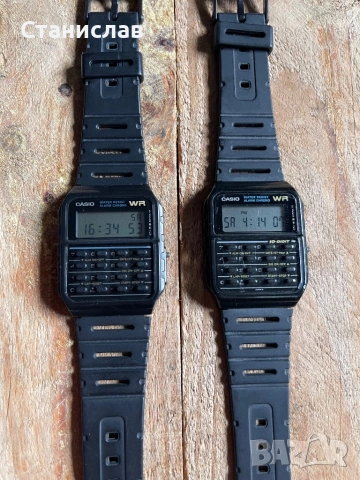 casio calculator, 2 броя ca61w,ca53w