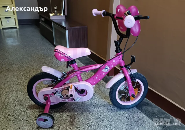 Детски велосипед Huffy Disney Minnie Mouse, 12" , снимка 3 - Велосипеди - 55630748