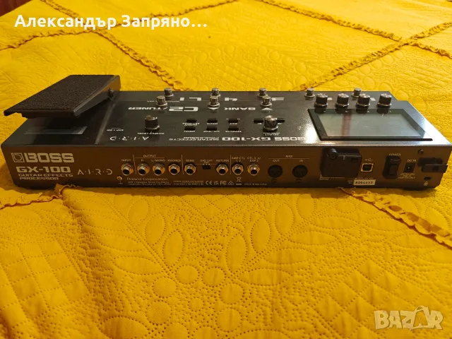 Китарен процесор BOSS GX-100, снимка 2 - Други - 55545736