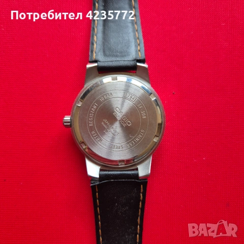 Спортен кварцов водоустойчив часовник CASIO Edifice. , снимка 3 - Мъжки - 54488932