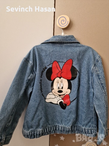 Детско дънково яке- 6- 7 години, снимка 2 - Детски якета и елеци - 54244927