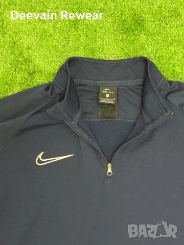 Nike Dri-FIT | Спортен | Спортна блуза | Размер: L | Тъмносиня | Като нова, снимка 3 - Блузи с дълъг ръкав и пуловери - 54744457