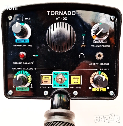 металдетектор  металотърсач TORNADO, снимка 3 - Друга електроника - 51390757