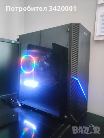Компютър (RTX 4060 / i5-10400F / 16GB) + 19" Монитор Samsung, снимка 4 - Геймърски - 55400340