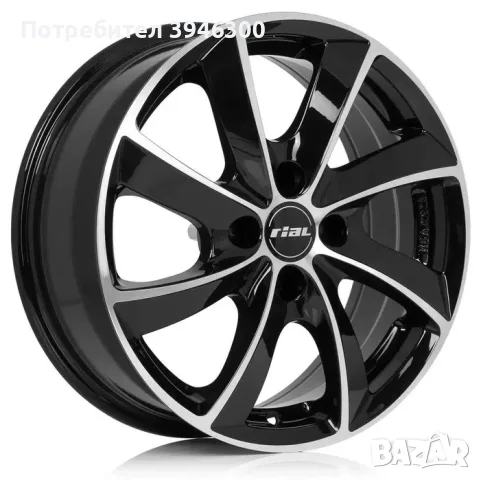 Джанти Rial Lugano 6.5x16 с гуми Kumho Ecsta HS52 215/55R16