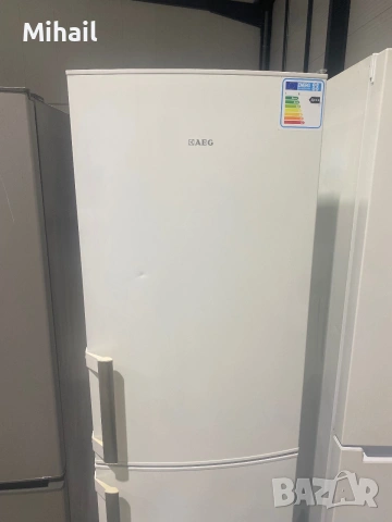 AEG RCB53421LW – Хладилник с фризер (бял, 329L, A++), снимка 2 - Хладилници - 54982050