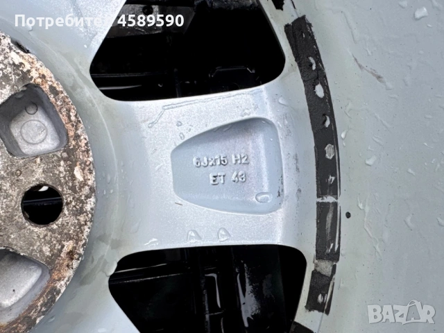 4бр.Алуминиеви джанти 15цола 5x100 за Skoda Fabia,Rapid,Roomster,Vw Polo,Seat Ibiza,Audi A1, снимка 17 - Гуми и джанти - 54892861