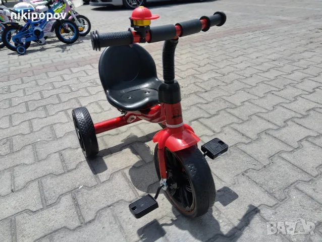 BYOX Триколка Cavalier Lux червен, снимка 10 - Детски велосипеди, триколки и коли - 55440038