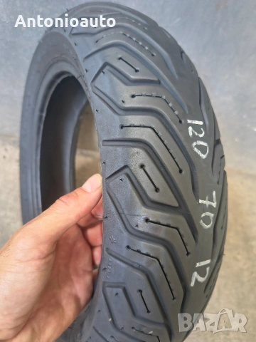 120 70 12 Michelin City Grip 2 гума скутер moto гуми, снимка 2 - Гуми и джанти - 55174489
