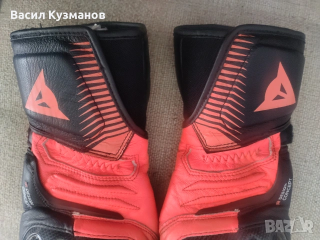 Ръкавици Dainese Carbon 4 Long Leather Gloves, снимка 6 - Аксесоари и консумативи - 54387193