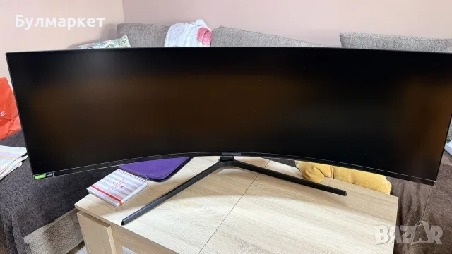 Монитор Samsung Odyssey 49", снимка 4 - Монитори - 55474977