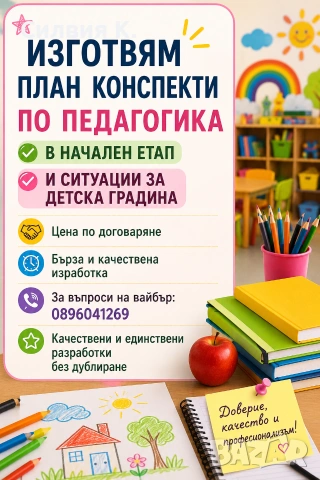 План конспекти Педагогика 