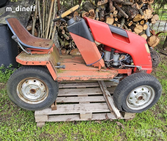 Tракторна косачка с двигател Briggs & Stratton Vanguard 16HP V-Twin - ЗА ЧАСТИ, снимка 8 - Градинска техника - 54515870