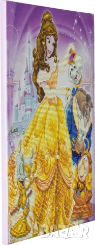 Диамантен гоблен Красавицата и Звяра 5D Craft Buddy Crystal Art , снимка 3 - Други - 55196797