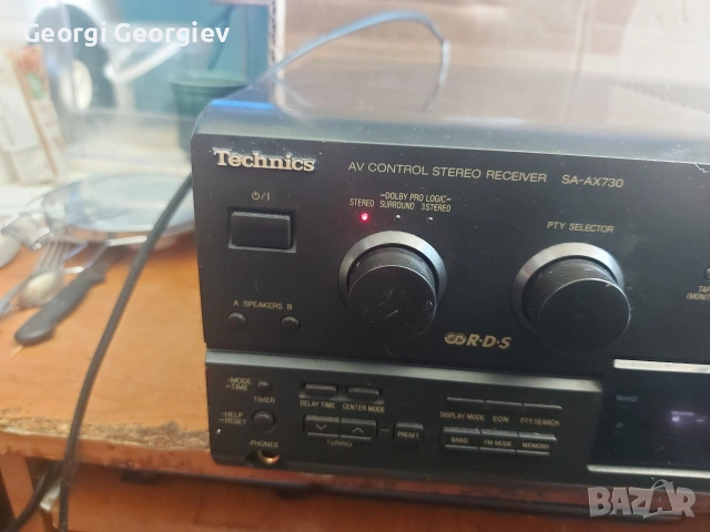 TECHNICS SA AX730, снимка 2 - Ресийвъри, усилватели, смесителни пултове - 54726963