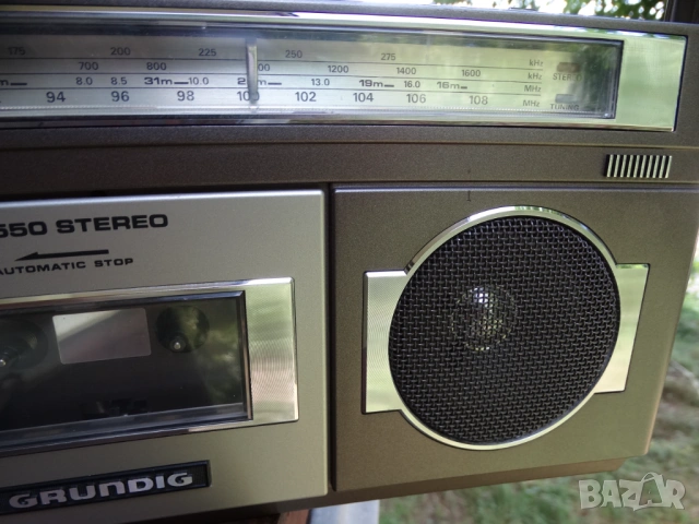 GRUNDIG RR 550 ..., снимка 4 - Радиокасетофони, транзистори - 54721418