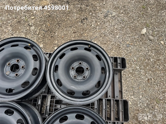 4бр.Оригинални джанти 15цола 5x100 за Skoda Fabia,Vw Polo,Seat Ibiza,Audi A1, снимка 6 - Гуми и джанти - 54272382