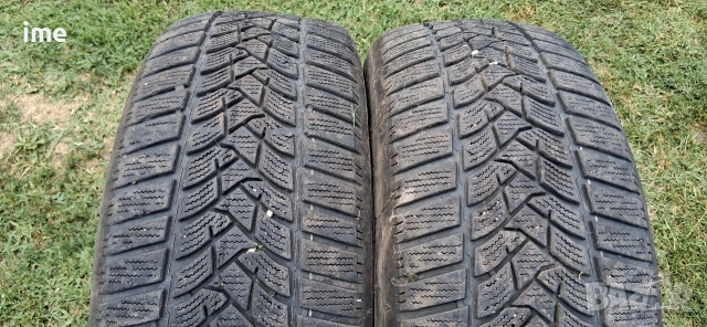 2бр зимни гуми 205/55R16 Dunlop Winter Sport 5. DOT 4420. 5.5mm дълбочина на шарката. Цена...