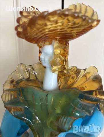 Murano Italy  Circa 1960 “ Стъклената красавица”, снимка 10 - Колекции - 54928964