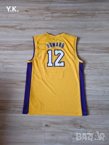 Оригинален мъжки баскетболен потник Adidas x LA Lakers NBA x Howard, снимка 3 - Други - 55221446