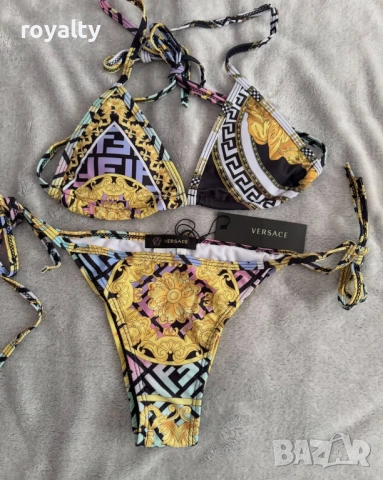 Versace Нов Дамски Бански Две Части