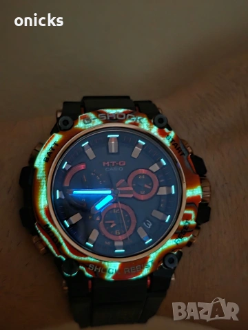 Casio G-Shock MT-G 40th Anniversary Flare Red (MTG-B3000FR-1A), снимка 4 - Мъжки - 55145719