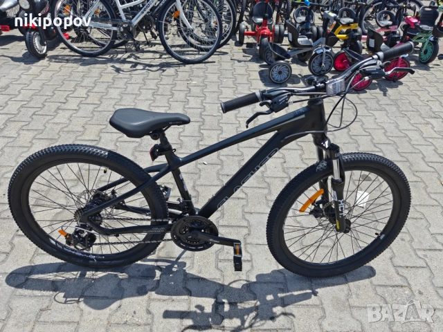 X Алуминиев велосипед 24" CLASHER черен, снимка 2 - Велосипеди - 54939902