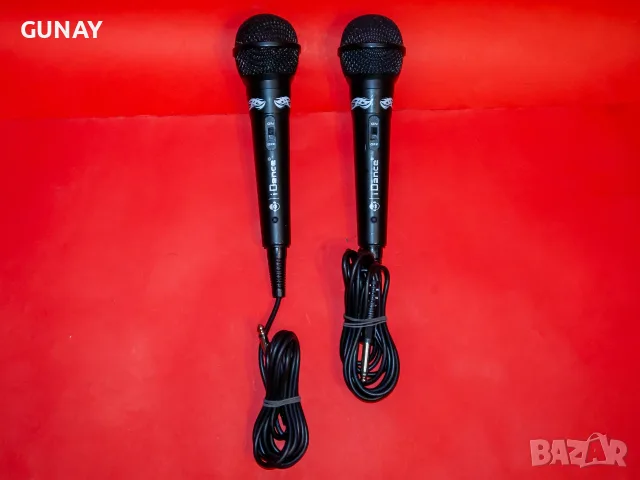 2бр. iDance Black Динамичен Микрофон N-GEAR За Караоке Пеене Вокали Студиен Високо Качество, снимка 3 - Микрофони - 55514258