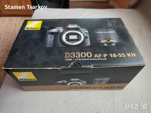 Фотоапарат Nikon D3300, снимка 8 - Фотоапарати - 54061269