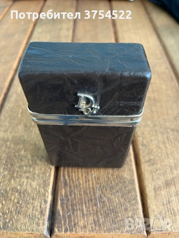 Ранен, рядък и изискан кожен калъф за цигари DIOR, снимка 9 - Антикварни и старинни предмети - 54090427