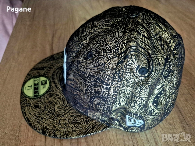 Оригинална шапка New Era 59FIFTY - NY Yankees (Paisley Gold, снимка 2 - Шапки - 54482812