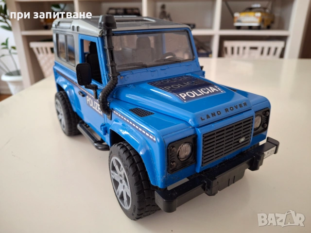 Джип Land Rover на Bruder, голям 27 см., снимка 2 - Коли, камиони, мотори, писти - 54626029