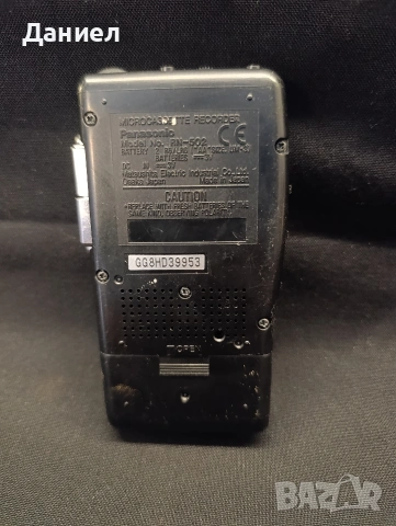 Диктофон Panasonic , снимка 3 - Антикварни и старинни предмети - 55177415