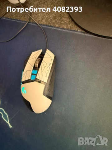 Logitech G502 HERO SE White, снимка 9 - Клавиатури и мишки - 54954112