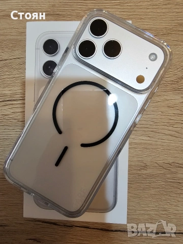 iPhone 17 Pro Max 256GB Natural Titanium + 36 МЕСЕЦА ГАРАНЦИЯ към Yettel! Само Лично за София, снимка 2 - Apple iPhone - 54900030