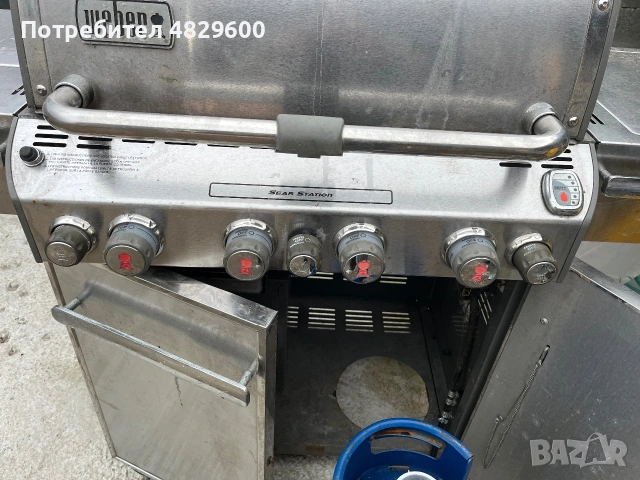 Скара на газ профисионална, снимка 2 - Барбекюта - 54971042
