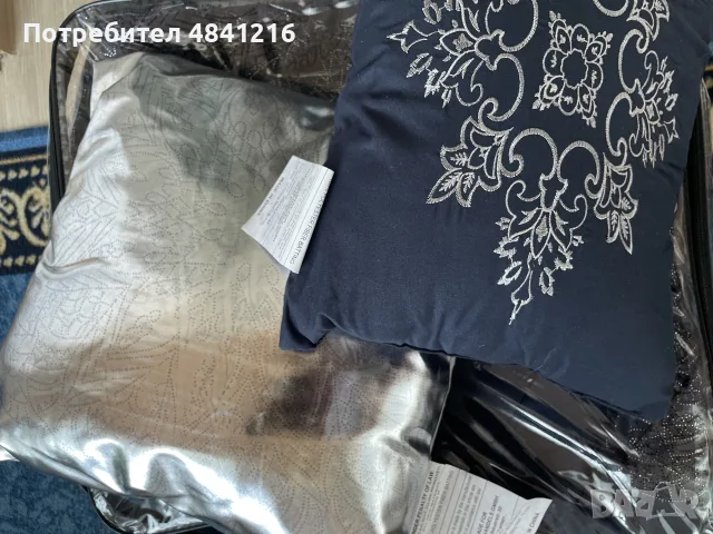Кувертюра от 5 части-покривало за легло, снимка 4 - Покривки за легло - 55606425