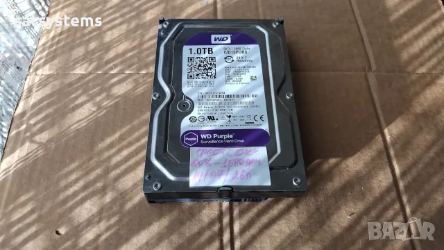 Хард диск Western Digital Caviar Purple WDC WD10PURX 1.0TB SATA 6.0Gb/s