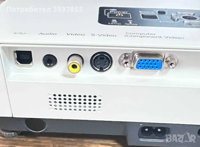 Проектор Epson Europe Projectors / EMP-1707, снимка 4 - Плейъри, домашно кино, прожектори - 54870590