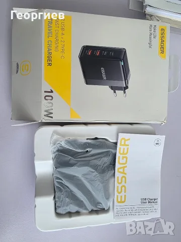 Зарядно Essager 100W-оригинално, ново, снимка 8 - Оригинални зарядни - 55396234