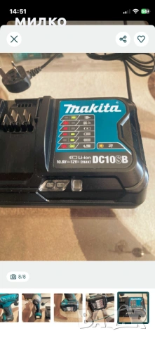 Makita TD-110D 10.8V, снимка 8 - Винтоверти - 54834995