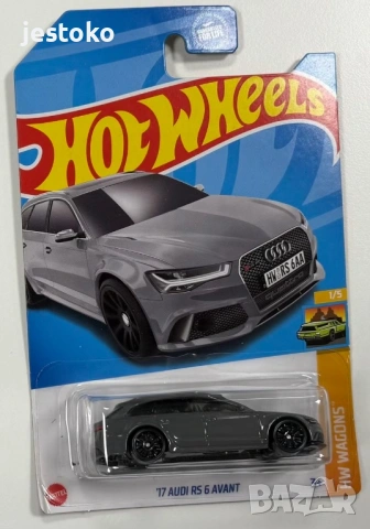 Hot wheels ‘17 Audi RS 6 Avant 