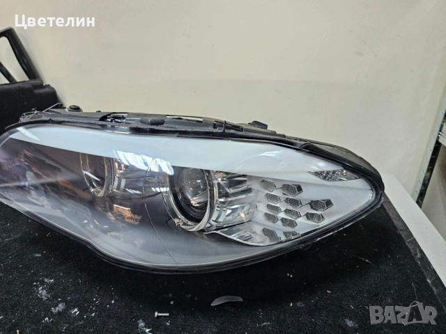 Ляв фар за BMW 5 F10 F11 lqv far бмв 5 ф10 ф11, снимка 3 - Части - 54429782