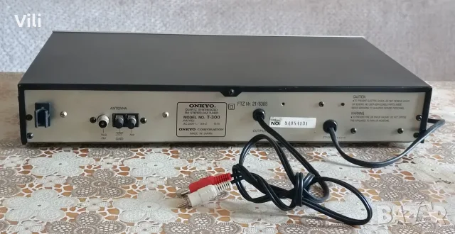 Onkyo T300-тунер, снимка 8 - Ресийвъри, усилватели, смесителни пултове - 55342722